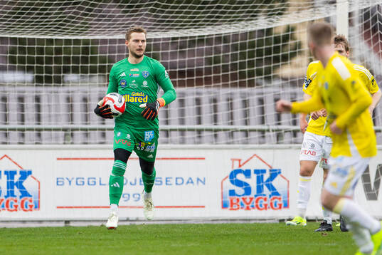 Falkenbergs målvakt Anton Andersson