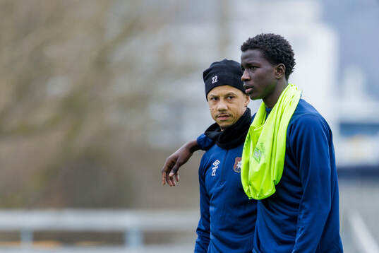 Örgrytes Tobias Sana och Abdoulaye Faye