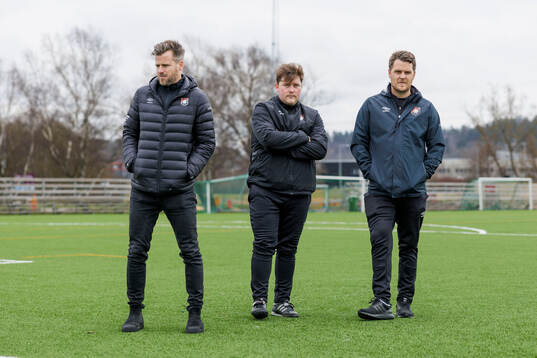 Örgrytes Pontus Farnerud, Jesper Swedlund och Andreas Holmberg