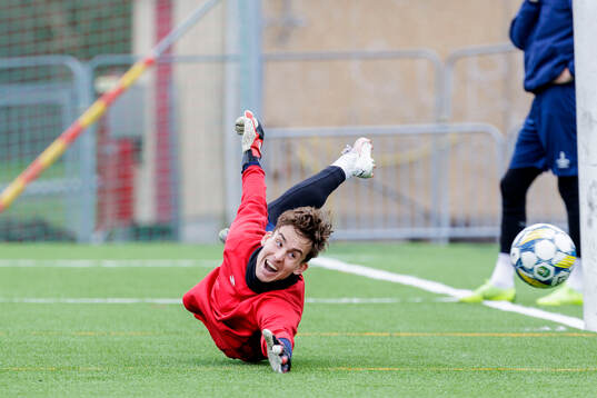 Örgrytes målvakt Hampus Gustafsson