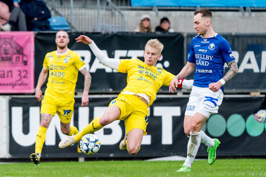 IK Oddevolds Philip Engelbrektsson och Trelleborgs Filip