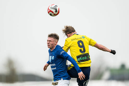 Norrby IFs Teo Helge och Ängelholms Max Eriksson