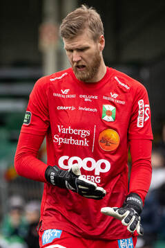 Varbergs målvakt Fredrik Andersson