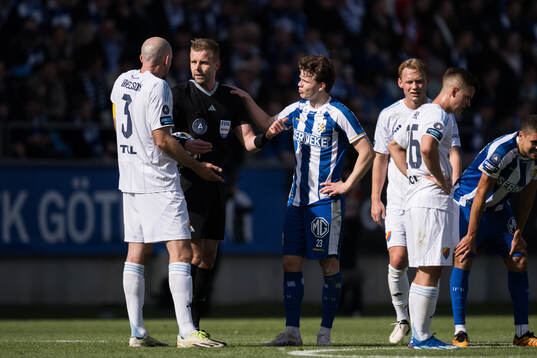 Djurgårdens Marcus Danielson och IFK Göteborgs Kolbeinn