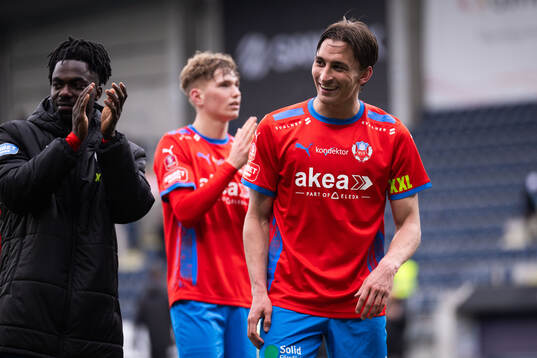 Helsingborgs Wilhelm Nilsson jublar