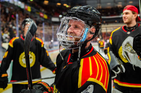 Brynäs Chad Billins jublar