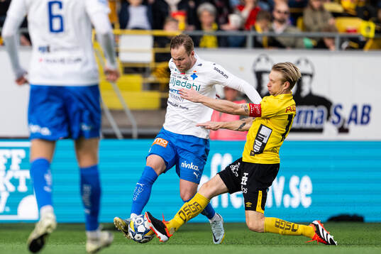 Värnamos Gustav Engvall och Elfsborgs Johan Larsson