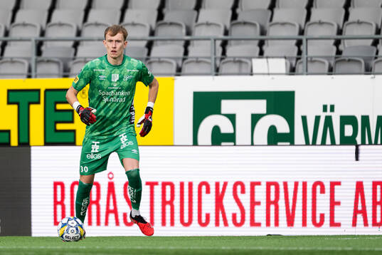 Elfsborgs målvakt Marcus Bundgaard