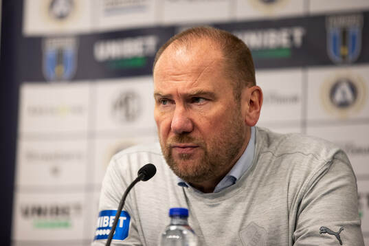 Halmstads tränare Magnus Haglund