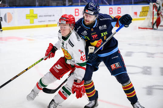 Moras Kalle Kratz och Djurgårdens Wiktor Nilsson