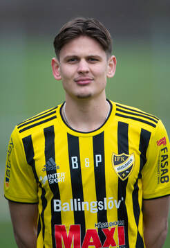 Viktor Ahlgren, IFK Hässleholm, A-lag och U19-lag, i Hässleholm 2 april 2024.