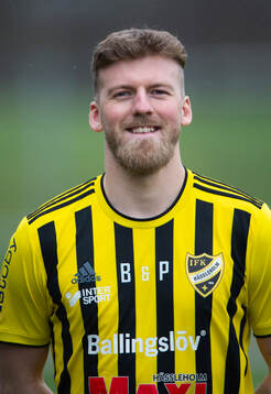 Teddy Bergqvist, IFK Hässleholm, A-lag och U19-lag, i Hässleholm 2 april 2024.