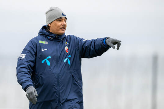 Lee Skyrme, assistant coach of the Norwegian women's national football team,