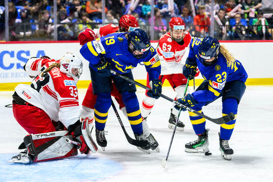 Goaltender Emma-Sofie Nordstrom of Denmark, Sara
