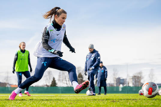 Emilie Bosshard Haavi of the Norwegian women's national