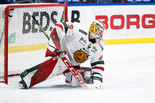 Moras målvakt Waltteri Ignatjew