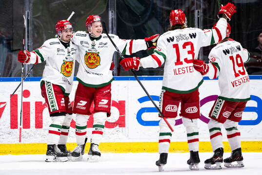 Moras Ludvig Levinsson, Noah Steen, Fabian Ilestedt och