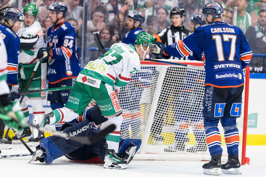Rögles Linus Sjödin och Växjös Gabriel Carlsson