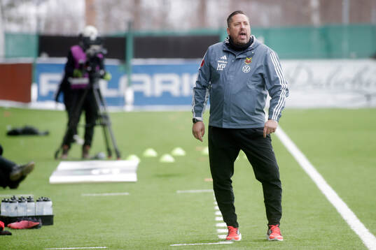 Östersunds tränare Magnus Powell