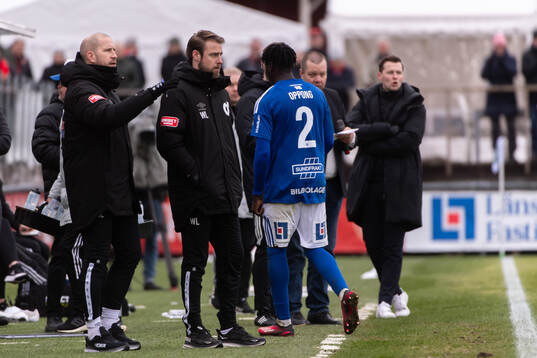 GIF Sundsvalls Kojo Peprah Oppong lämnar efter utvisning