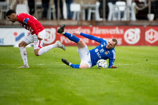 Degerfors Elyas Bouzaiene och Dennis Olsson