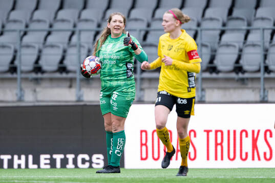 Elfsborgs målvakt Sandra Eriksson