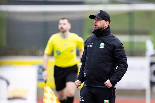 Varbergs tränare Tobias Linderoth