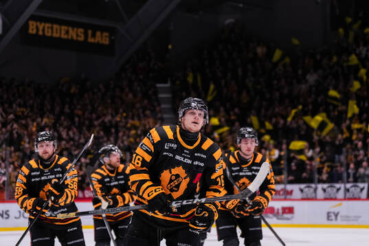 Skellefteås Linus Lindström jublar