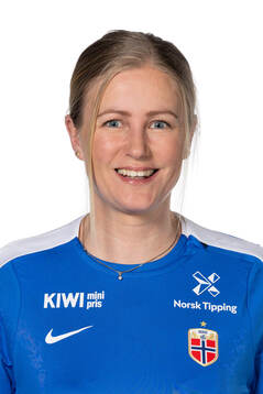 Jeanette Ringstad, team manager of the Norwegian women’s national football team, poses for a portrait