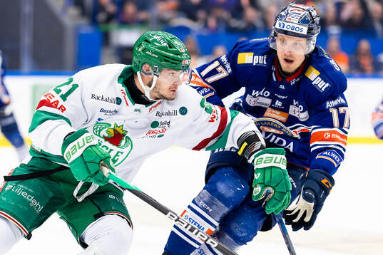 Rögles Henry Bowlby och Växjös Gabriel Carlsson