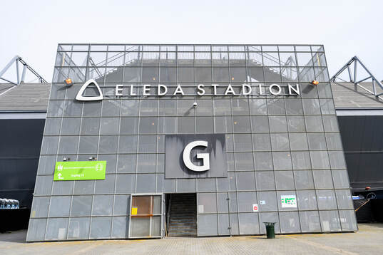 Exteriör över Eleda Stadion