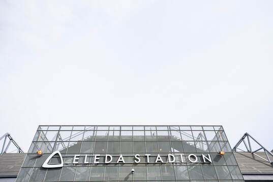 Exteriör över Eleda Stadion