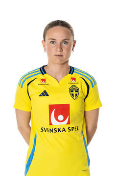 Matilda Vinberg of the Swedish women's national football