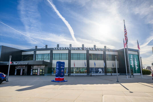 Exterior view of Adirondack Bank Center