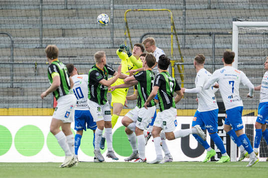 Värnamos målvakt Viktor Andersson