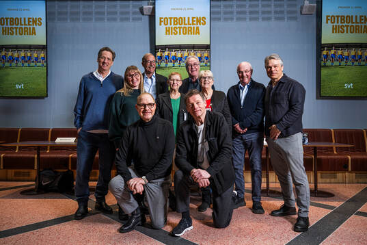 Jens Lind, Staffan Tapper, Ralf Edström, Sven-Göran Eriksson, Albert Svanberg, Frida Östberg, Kerstin Larsson, Kerstin Johnson, Thomas Ravelli och Torbjörn Nilsson