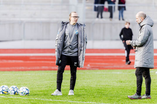 IK Oddevolds assisterande tränare Robin Rundström