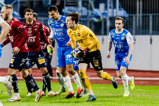 Örgrytes målvakt Hampus Gustafsson