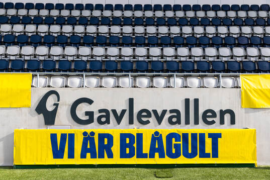 Gavlevallen ahead of the under-23 international friendly football match between Sweden and Norway on April 8, 2024 in Gävle. 