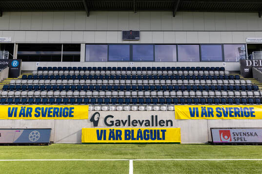 Gavlevallen ahead of the under-23 international friendly football match between Sweden and Norway on April 8, 2024 in Gävle. 