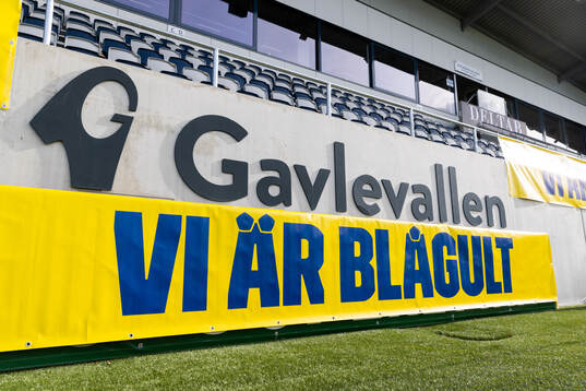 Gavlevallen ahead of the under-23 international friendly football match between Sweden and Norway on April 8, 2024 in Gävle. 