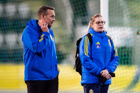 Head coach Martin Qwarmans Möller and technical director