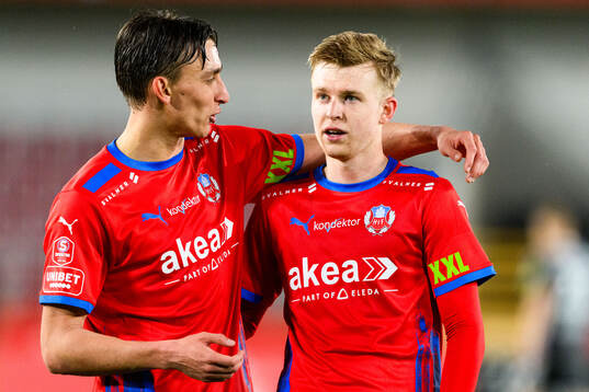 Helsingborgs Wilhelm Nilsson och William Westerlund