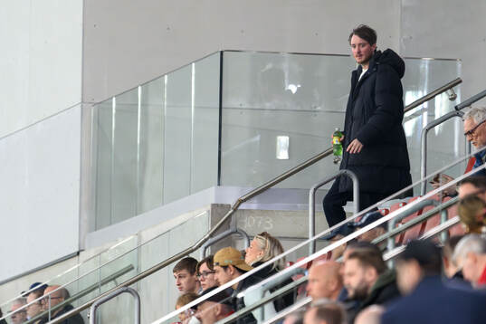 Rasmus Jönsson på läktaren