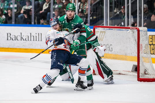 Växjös Joachim Blichfeld och Rögles Lian Bichsel