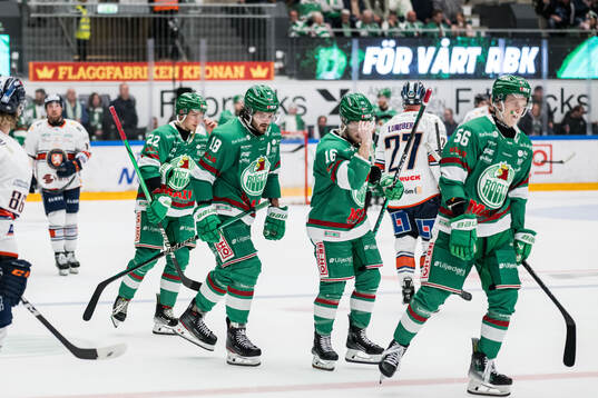 Rögles Samuel Jonsson, Dennis Everberg och Simon Ryfors