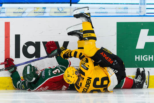 Skellefteås Simon Robertsson och Frölundas Albin Sundin
