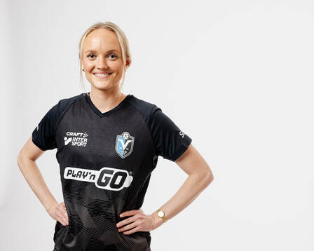 Emma Pennsäter, Växjö DFF, poserar för porträtt