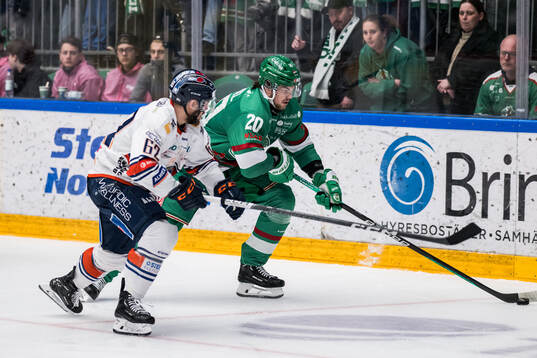 Växjös Manuel Ågren och Rögles Lian Bichsel