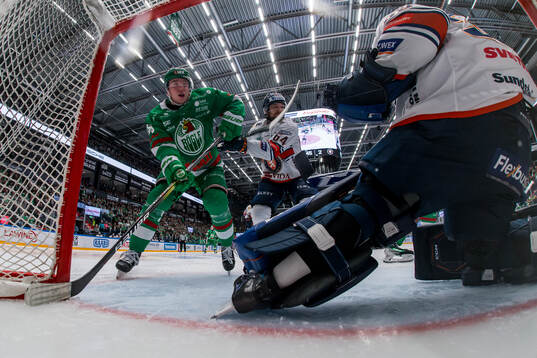 Rögles Axel Smeds  och Växjös Eric Martinsson